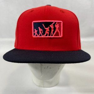 New Era 59FIFTY WASHINGTON NATIONALS 2018 Players Weekend RED FITTED HAT 7 1/4"